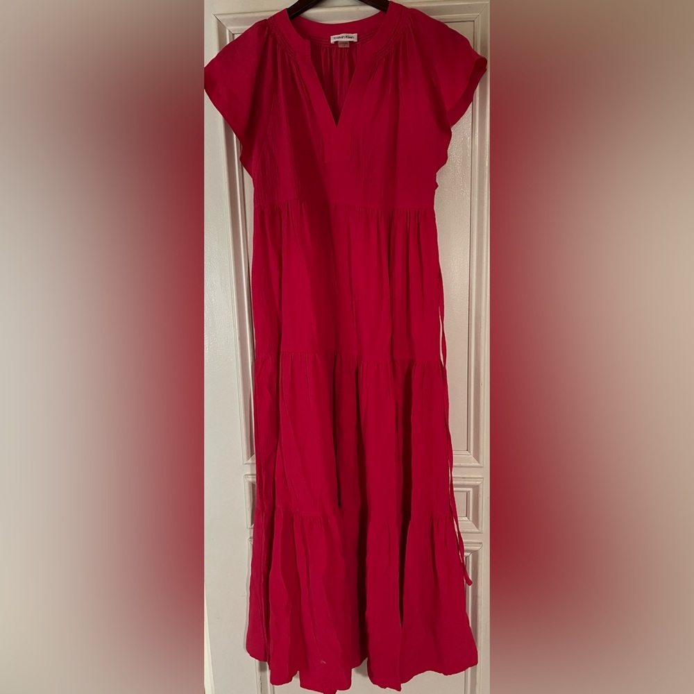 Calvin Klein maxi dress.